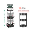 360 Rotatable Kitchen Spice Rack