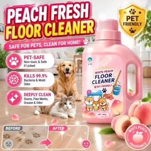 Pet Friendly Peach Floor Cleaner