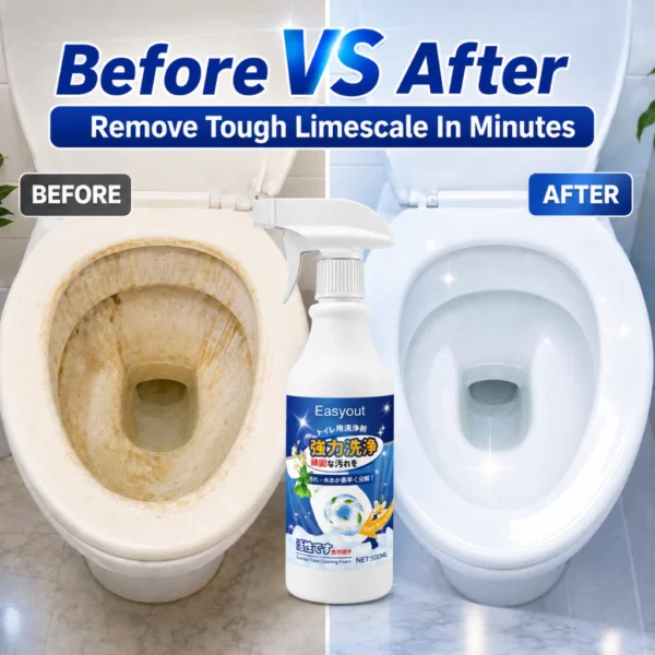 Easyout Toilet Foam Cleaner Spray