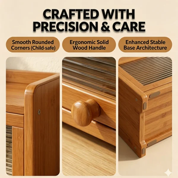 Bamboo Kitchen Seasoning Storage Cabinet