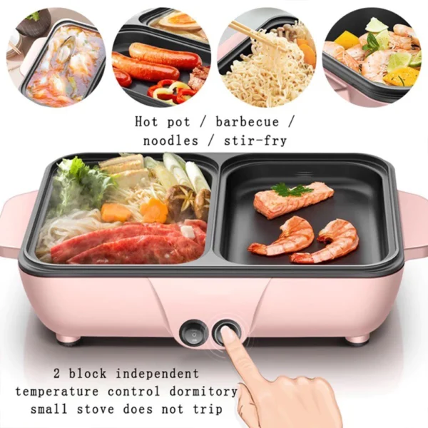 Random Swiss Thomas 2 In 1 Hotpot Grill
