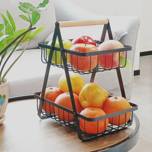 Random 2 Tier Kitchen Storage Rack