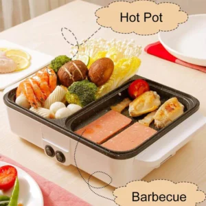 Random Swiss Thomas 2 In 1 Hotpot Grill