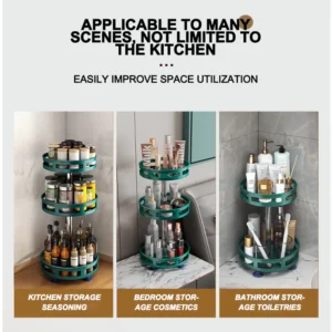 Random 360 Rotatable Kitchen Spice Rack