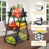 Random 2 Tier Kitchen Storage Rack