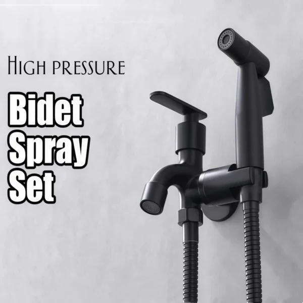 High Pressure Bidet Spray Set