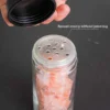 SANCY Rotatable Glass Spice Rack Set