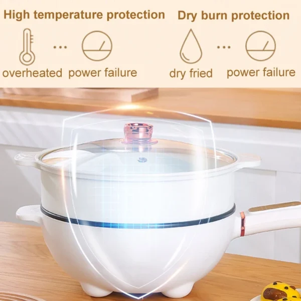 4L Multifunctional Electric Cooker Steamer