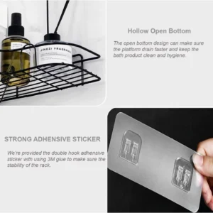 Bathroom Corner Storage Rack